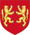 1154–1198Mögliche Darstellung des Wappens von Heinrich II. und des Älteren Wappens von Richard Löwenherz als Könige von England