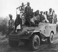 Erbeuteter BTR-40 in Ägypten (zwischen 1962 und 1967)