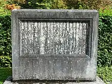 Rudolf Daniel Oeri-Sarasin (1849–1917). Alice Oeri-Chappius (1854–1880), Georgine Oeri-Sarasin (1860–1950) Familiengrab auf dem Friedhof am Hörnli.