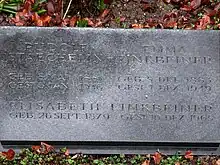 Rudolf Staechelin-Finkbeiner (1881–1946), Unternehmer, Kunstsammler, Grab auf dem Friedhof Hörnli, Riehen, Basel-Stadt