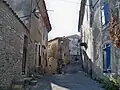 Straße in Castellet-en-Luberon