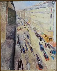 Rue de Rivoli (1891), Öl auf Leinwand, 81 × 65,1 cm, Fogg Art Museum, Cambridge