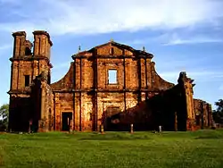 Jesuitenmissionen der Guaraní: Ruinen von Sao Miguel das Missoes
