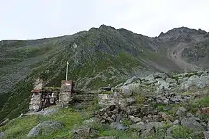 Ruine der alten Bielefelder Hütte