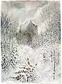 künstlerische Verarbeitung (Aquarell)