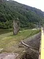 Halber Turm (Turnul Spart) bei Boița