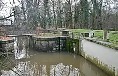 Germersheim, kurz vor der Queichmündung