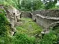 Das Kellergeschoss des Pfleghauses im Bereich der Vorburg