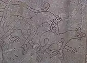 Detail vom Runenstein von Ekerö