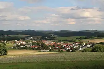 Ansicht von Westen