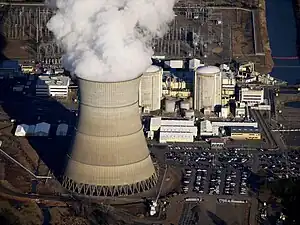Kernkraftwerk Arkansas One aus der Luft