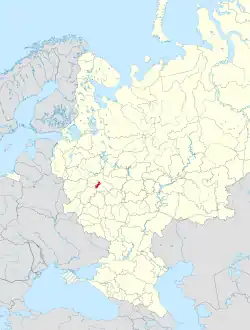 Lage innerhalb Russlands