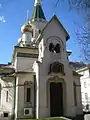 Glockenturm und Nordfassade