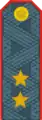 GenLt (OF7) Polizei der Russischen Föderation – Schulterstück Uniform Grundform.