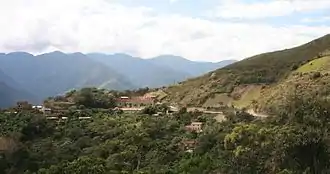 Landschaft bei Coroico