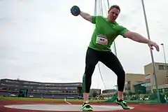 Ein knapper Meter fehlte Rutger Smith mit seinen 61,55 m, um im Finale dabei zu sein