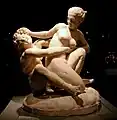 Satyr und Nymphe