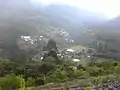 São Vendelino im Dunst der Berge