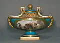 Vase cassolette Bachelier von Charles Nicolas Dodin und Etienne-Henry Le Guay, Weichporzellan, ca. 1779, Walters Art Museum, Baltimore