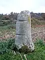 Meilenstein der alten Römerstrasse