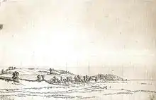 Caspar David Friedrich: Südküste von Rügen (Mönchgut), 1801