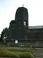 Südturm am Westufer von der Rheinseite aus fotografiert (2011)