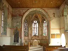 Friedhofskirche innen