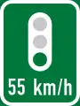 IN14: Grüne Welle bei 55 km/h *