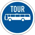 R129: Nur Reisebusse*