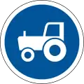 R130: Nur landwirtschaft­licher Verkehr*