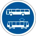 R139: Nur Omnibusse und Straßenbahnen*