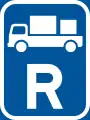 R312: Verkehrsfläche reserviert für Klein­transporter*