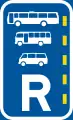 R334: Omnibus-, Midibus- und Kleinbusspur*