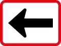 R520: Anfang (Pfeil linksweisend)