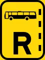 TR302: Omnibusfahrspur*