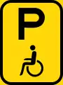 TR323P: Parkplatz für Schwerbehinderten*