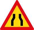 TW328: Verengte Fahrbahn