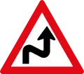 W210: Doppelkurve (zunächst rechts)