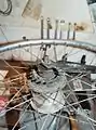 7-Gang-Nabe von Sturmey-Archer mit einer Laufleistung von 30.000 km