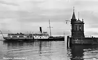 Die Baden in den 1920er Jahren vor Konstanz