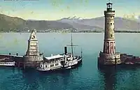 Die Kaiser Wilhelm im Jahr 1911 in Lindau