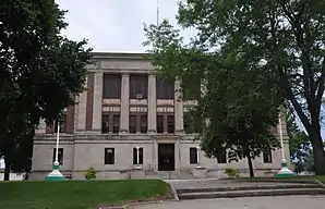 Spink County Courthouse, einer von 25 Einträgen des Countys im NRHP