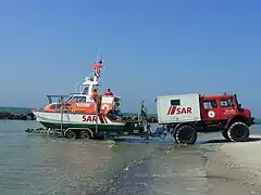 DGzRS: 7-Meter-Klasse auf Trailer