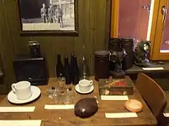 Büro des Lagerkommandanten Bernhardt Voss