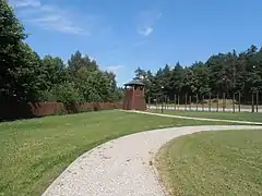 Blick auf das Lager