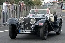 Jaguar S.S. 100 bei den Classic Days 2022 in Düsseldorf