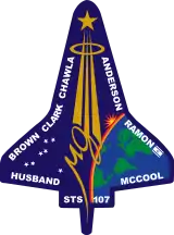 Missionsemblem STS-107