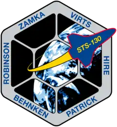 Emblem der Mission STS-130