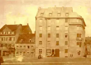 Bavariahaus mit Kino Bavaria (heute: Nachfolgebau H&M)1922