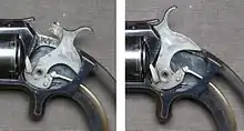 Schloss des Smith & Wesson No.-2-Army-Revolvers